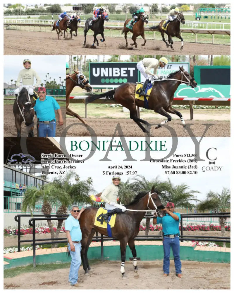 Bonita Dixie - 04 - 24 - 24 R04 Tup Turf Paradise
