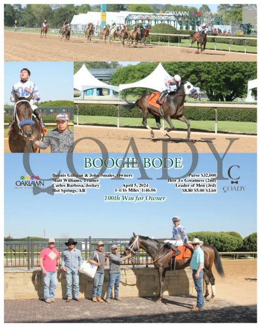 Boogie Bode - 04 - 05 - 24 R07 Op Oaklawn Park