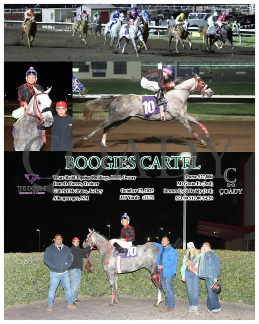 BOOGIES CARTEL - 10-17-25 - R07 - ALB Downs at Albuquerque