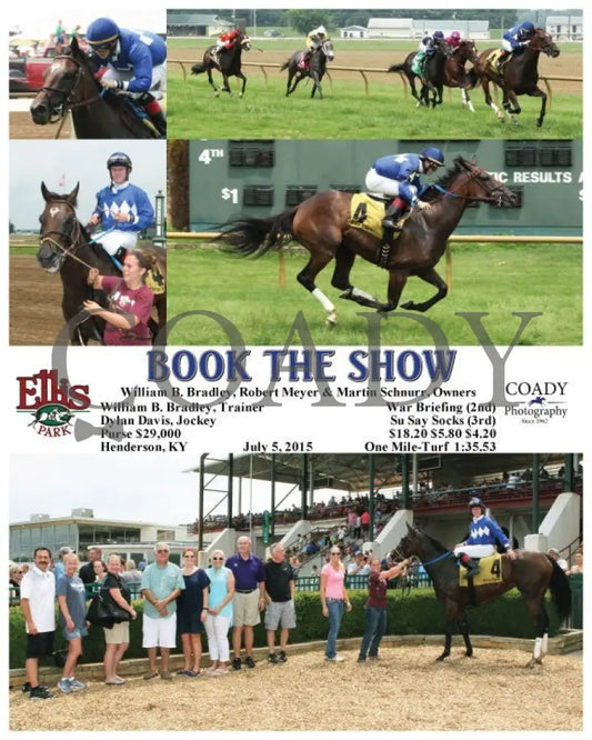 Book The Show - 070515 Race 04 Elp Ellis Park