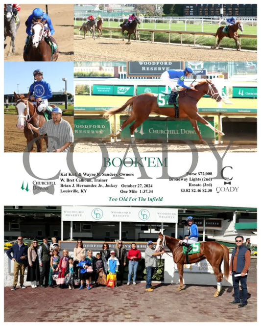 Book’em - 10-27-24 R02 Cd Churchill Downs