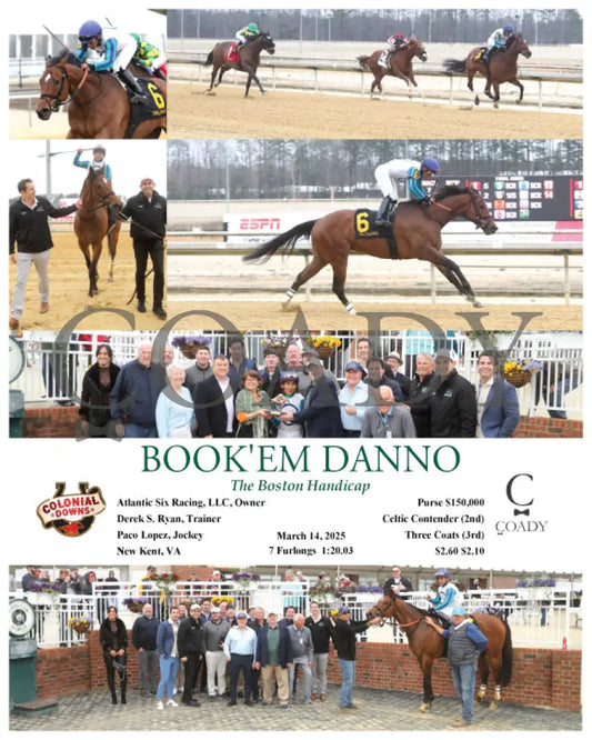 BOOK'EM DANNO - The Boston Handicap - 03-14-25 - R07 - CNL - Coady Media - Kurtis Coady Photography