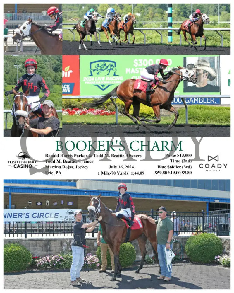 Booker’s Charm - 07-16-24 R02 Pid Presque Isle Downs