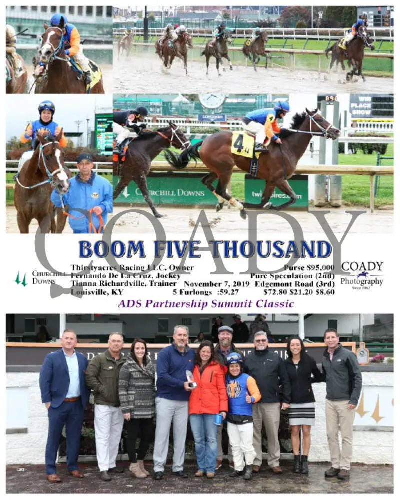 Boom Five Thousand - 11-07-19 R06 Cd Group Churchill Downs