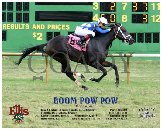 Boom Pow - 090218 Race 03 Elp Action Ellis Park