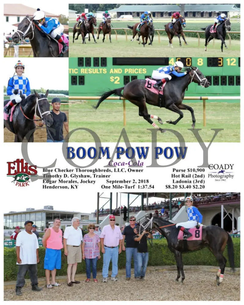 Boom Pow - 090218 Race 03 Elp Ellis Park