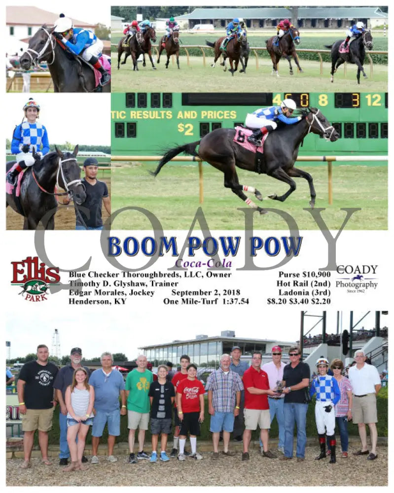 Boom Pow - 090218 Race 03 Elp Group Ellis Park