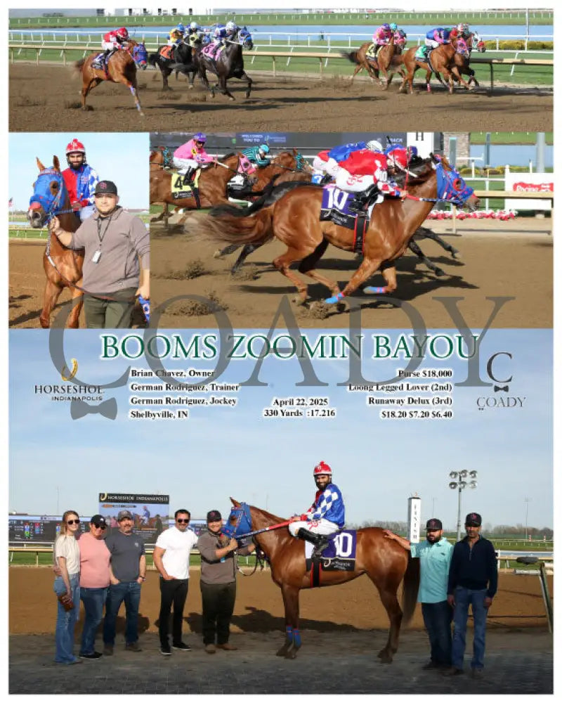BOOMS ZOOMIN BAYOU - 04-22-25 - R09 - IND Indiana Grand