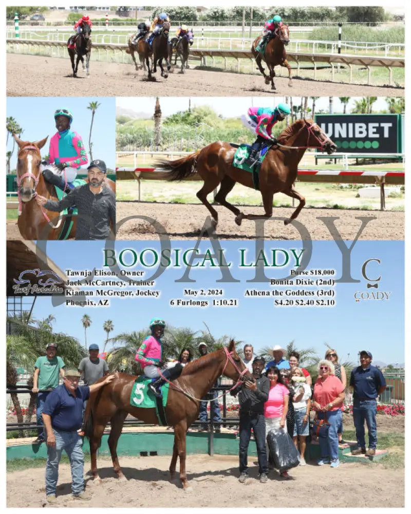 Boosical Lady - 05-02-24 R03 Tup Turf Paradise