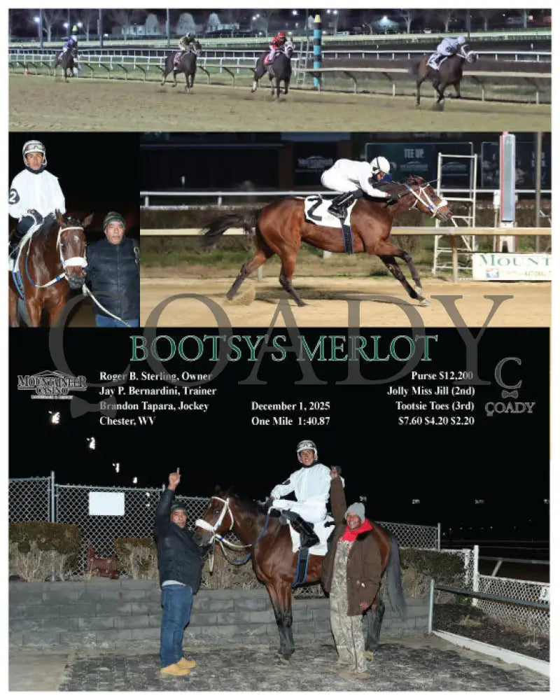 BOOTSY'S MERLOT - 12-01-25 - R02 - MNR - Coady Media - Kurtis Coady Photography