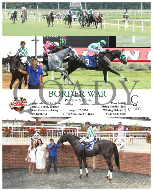 Border War - William & Mary 08-17-24 R05 Cnl Colonial Downs