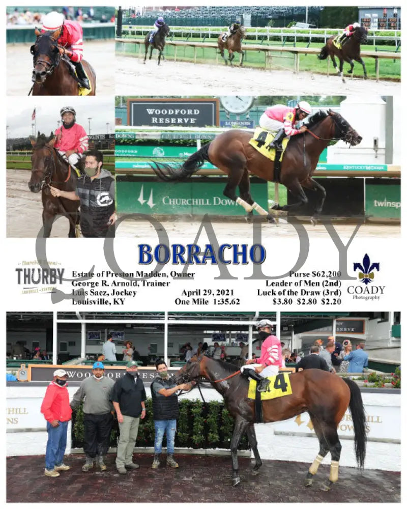Borracho - 04-29-21 R07 Cd Churchill Downs