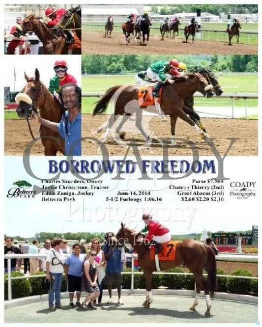 Borrowed Freedom - 061414 Race 01 Btp Belterra Park