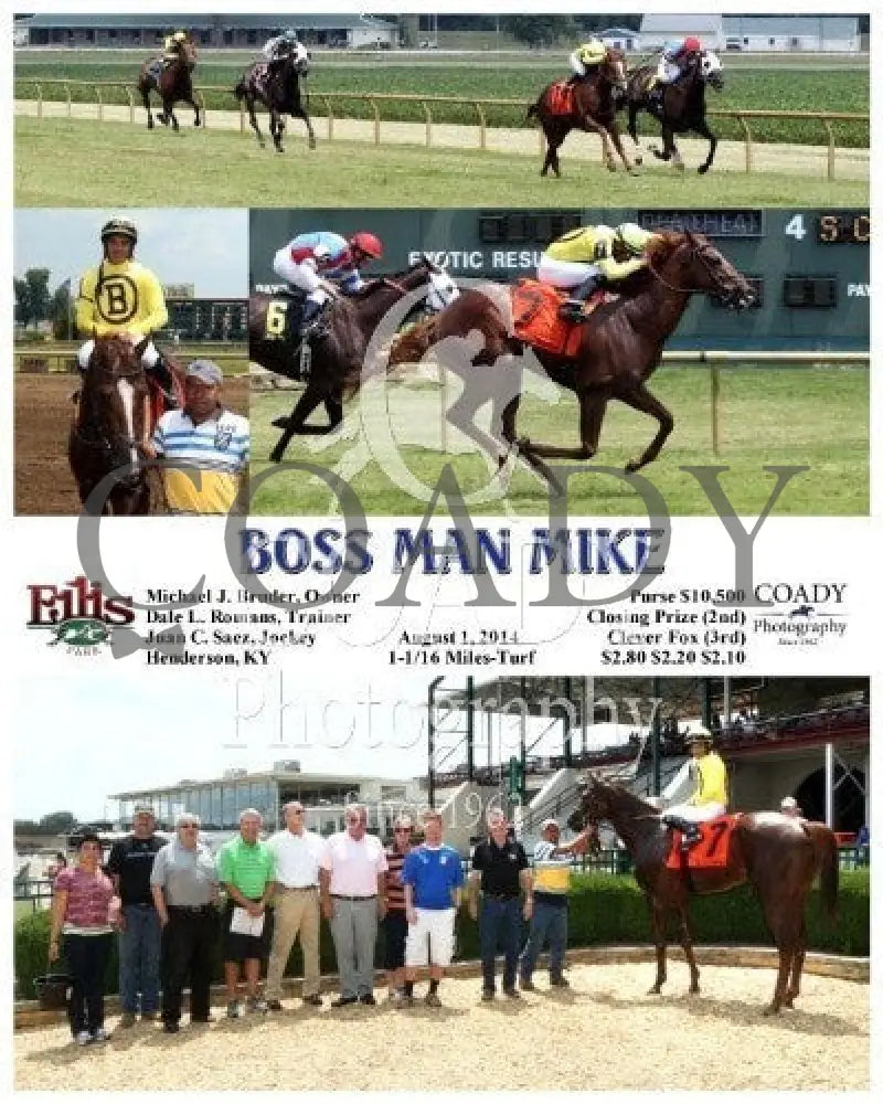 BOSS MAN MIKE - 080114 - Race 02 - ELP - Coady Media - Kurtis Coady Photography