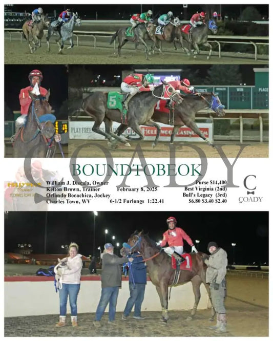 Boundtobeok - 02-08-25 R04 Ct Hollywood Casino At Charles Town Races