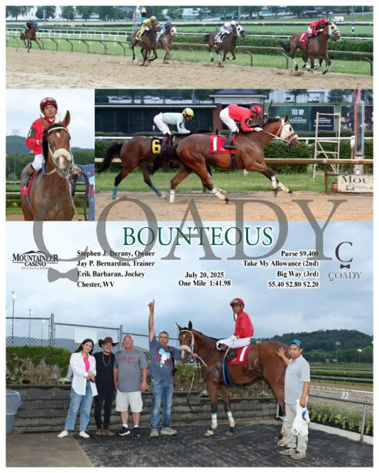 BOUNTEOUS - 07-20-25 - R03 - MNR Mountaineer Park