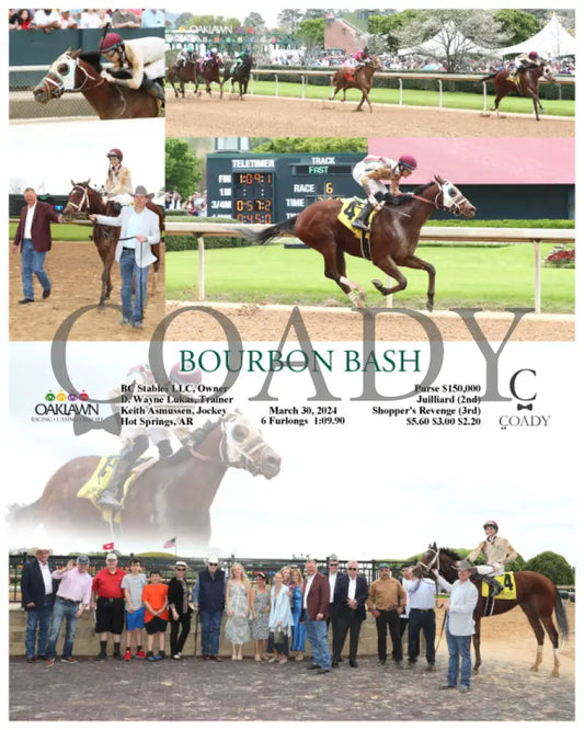 Bourbon Bash - 03 - 30 - 24 R06 Op Oaklawn Park
