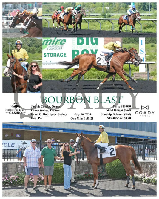 Bourbon Blast - 07-16-24 R03 Pid Presque Isle Downs