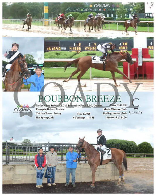 BOURBON BREEZE - 05-02-25 - R10 - OP Oaklawn Park