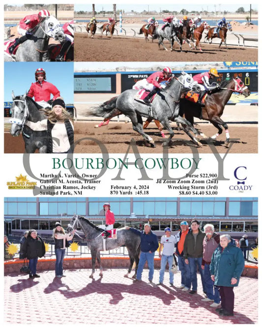 Bourbon Cowboy - 02-04-24 R01 Sun Sunland Park