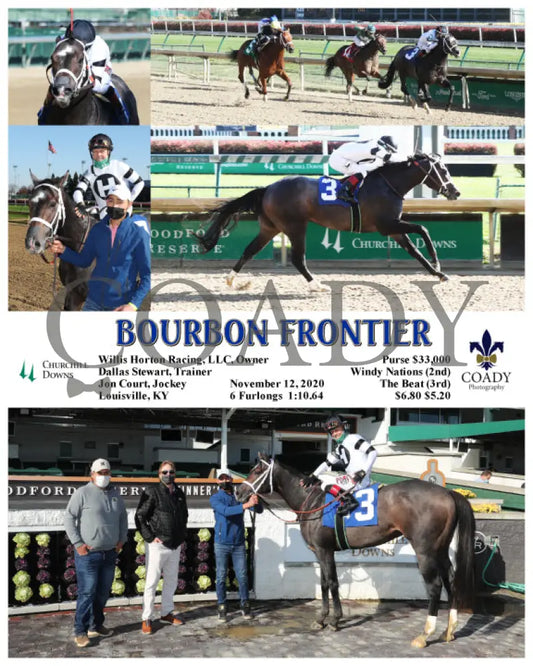 Bourbon Frontier - 11-12-20 R03 Cd Churchill Downs