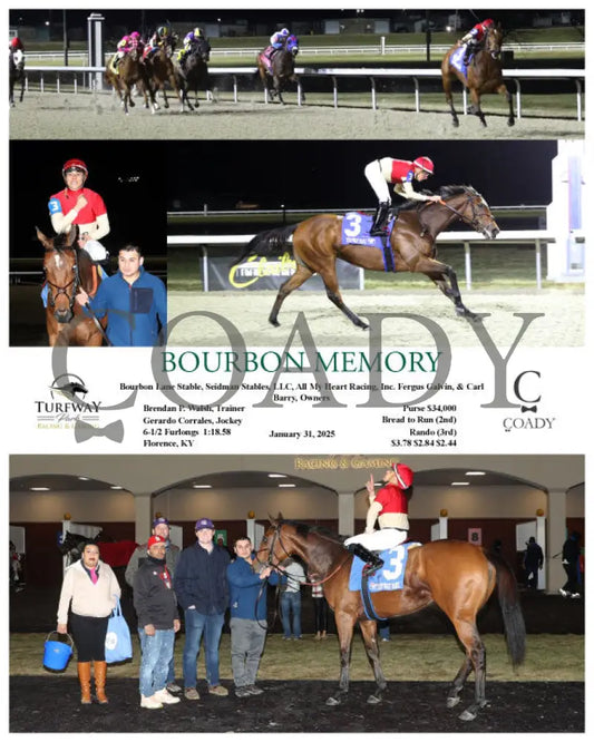 Bourbon Memory - 01-31-25 R09 Tp Turfway Park