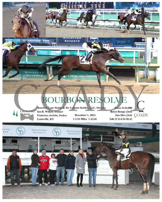 Bourbon Resolve - 12-01-24 R10 Cd Churchill Downs