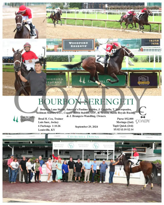 Bourbon Serengeti - 092924 Race 02 Cd Churchill Downs