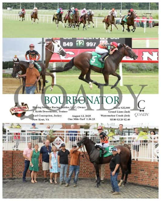 BOURBONATOR - 08-13-25 - R08 - CNL Colonial Downs