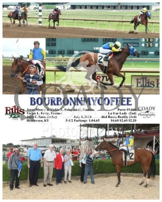 Bourbonnmycoffee - 070314 Race 05 Elp Ellis Park