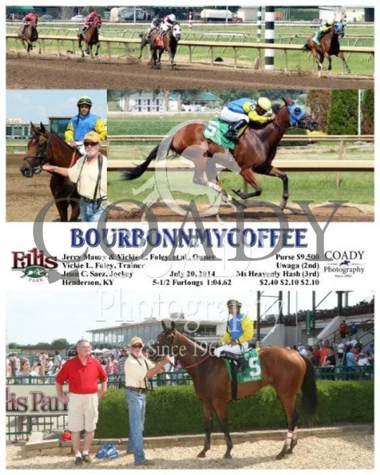 Bourbonnmycoffee - 072014 Race 07 Elp Ellis Park