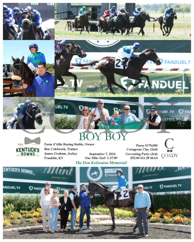 Boy - 09-07-24 R04 Kd Kentucky Downs
