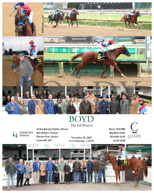 BOYD - The Ed Brown - 11-29-25 - R04 - CD - Coady Media - Kurtis Coady Photography