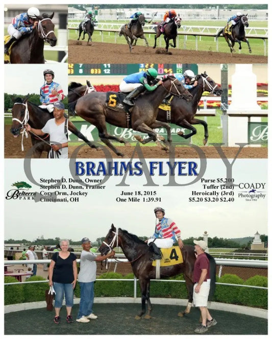 Brahms Flyer - 061815 Race 08 Btp Belterra Park