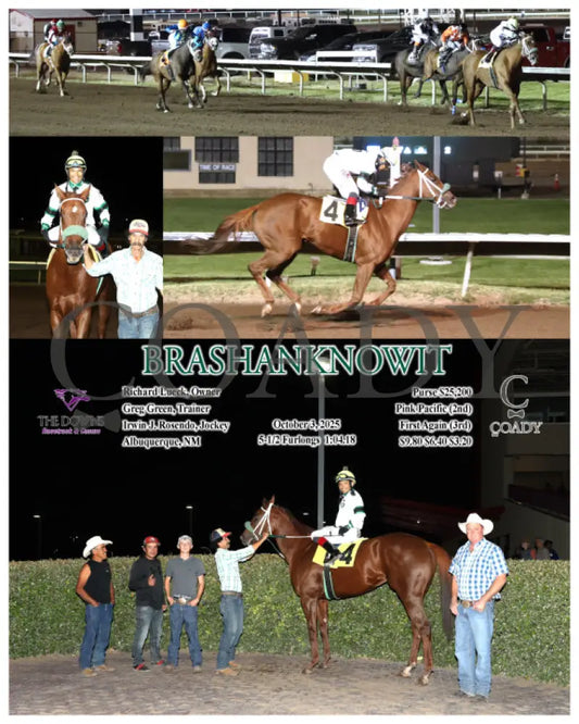 BRASHANKNOWIT - 10-03-25 - R04 - ALB Downs at Albuquerque