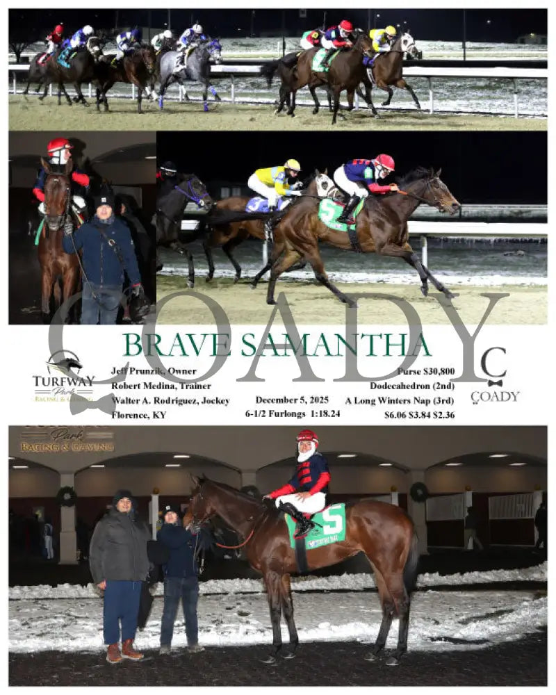 BRAVE SAMANTHA - 120525 - Race 10 - TP - Coady Media - Kurtis Coady Photography