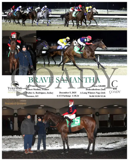 BRAVE SAMANTHA - 120525 - Race 10 - TP - Coady Media - Kurtis Coady Photography