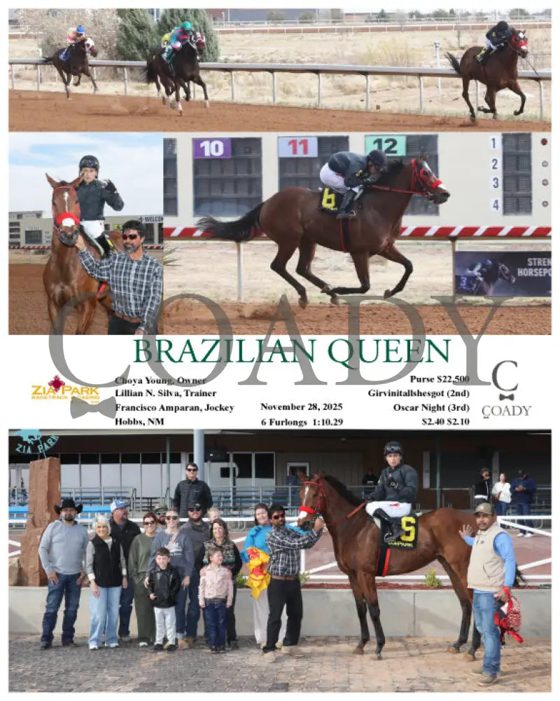 BRAZILIAN QUEEN - 11-28-25 - R03 - ZIA - Coady Media - Kurtis Coady Photography