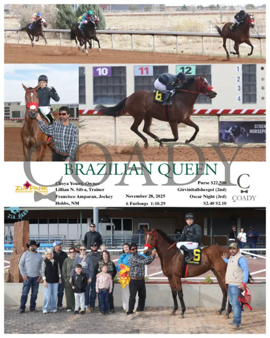 BRAZILIAN QUEEN - 11-28-25 - R03 - ZIA - Coady Media - Kurtis Coady Photography