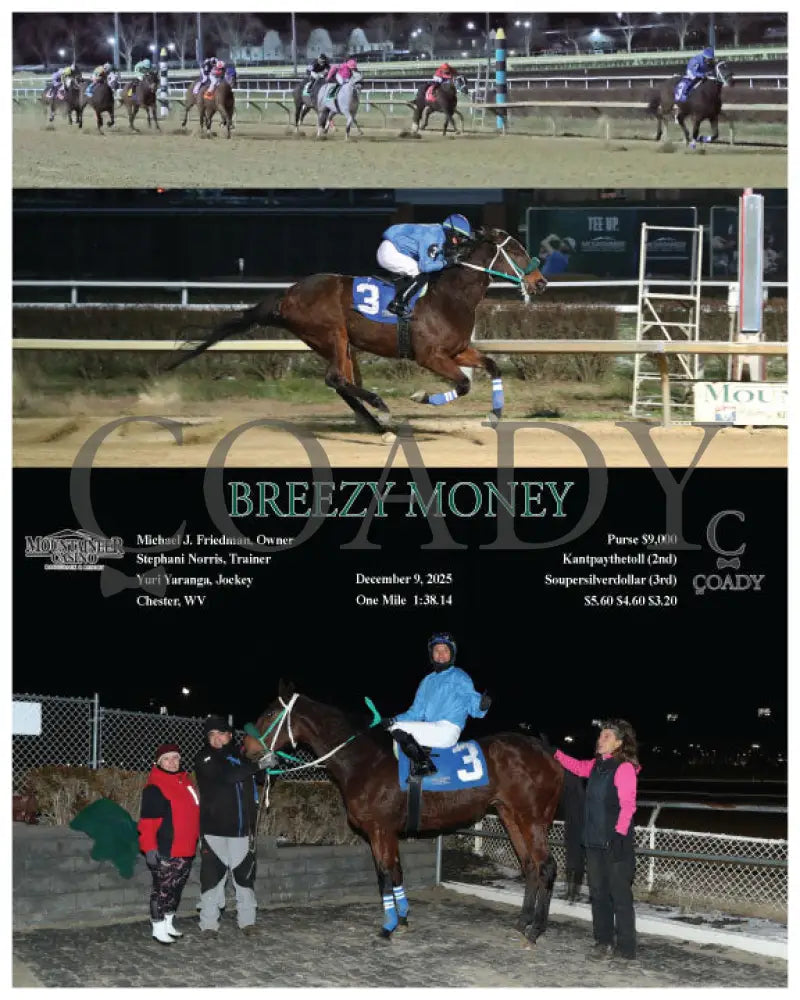 BREEZY MONEY - 12-09-25 - R03 - MNR - Coady Media - Kurtis Coady Photography