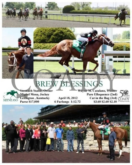 Brew Blessings - 041812 Race 01 Keeneland