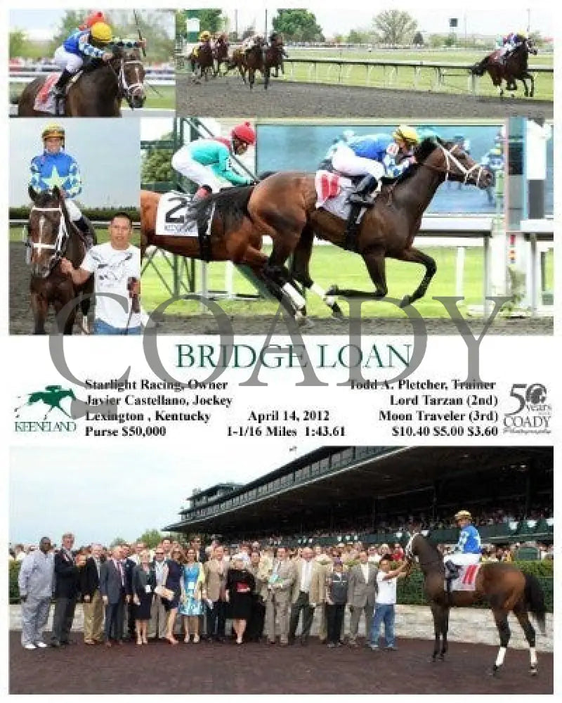 Bridge Loan - 041412 Race 04 Keeneland