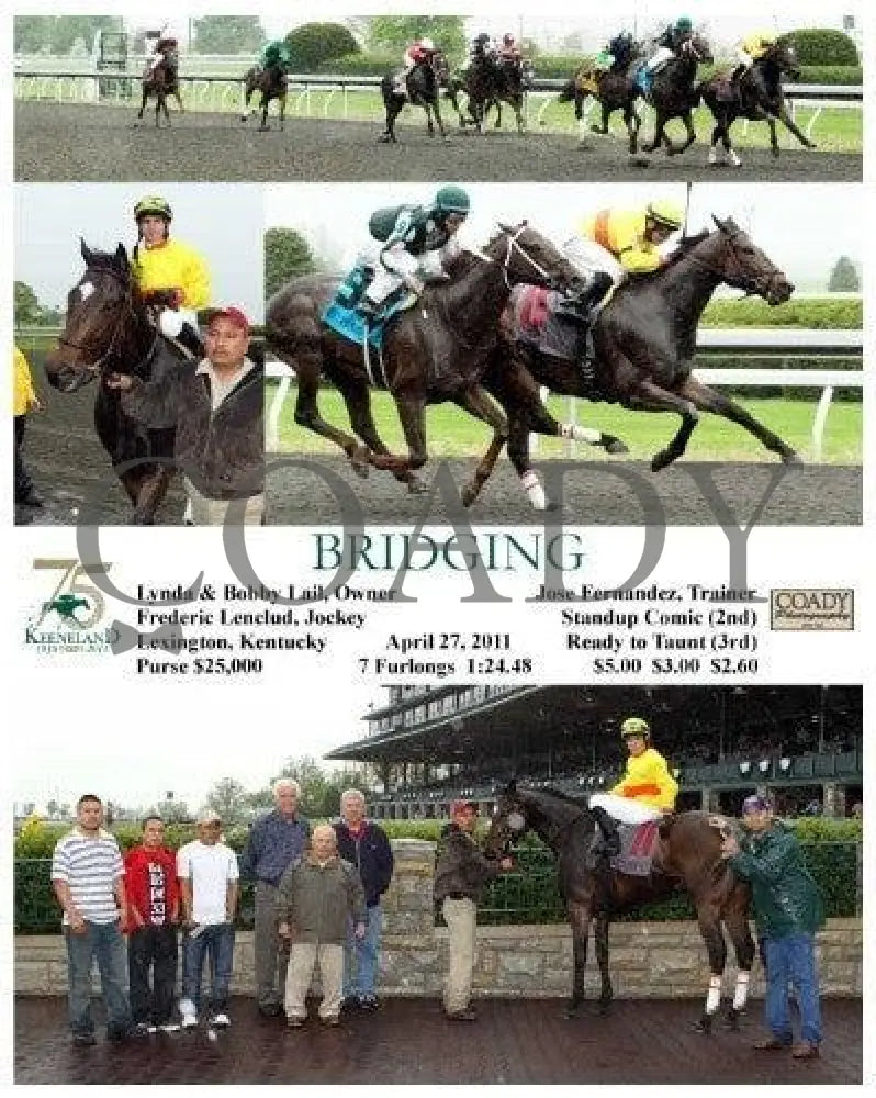Bridging - 042711 Race 05 Keeneland