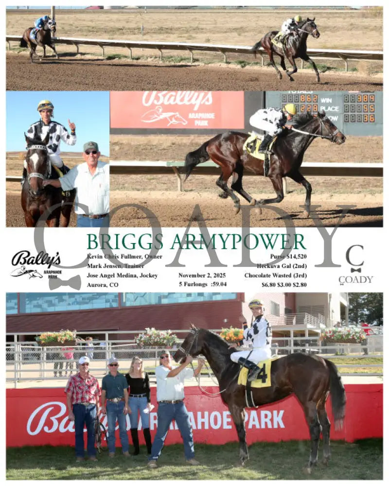 BRIGGS ARMYPOWER - 11-02-25 - R07 - ARP Arapahoe Park