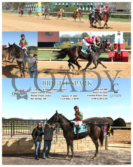Bright Spark - 01-19-25 R04 Op Oaklawn Park