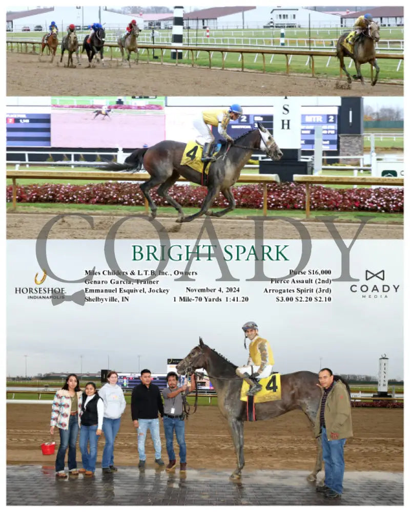 Bright Spark - 11-04-24 R02 Ind Indiana Grand