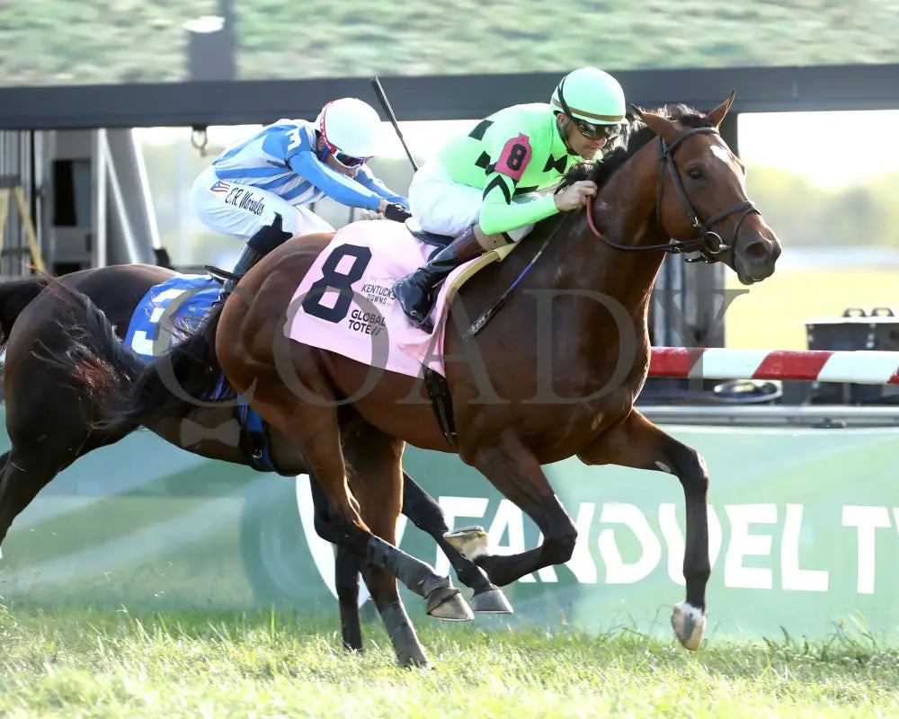 Brilliant Berti - Global Tote Gun Runner 090824 Race 10 Kd Finish 02 Kentucky Downs