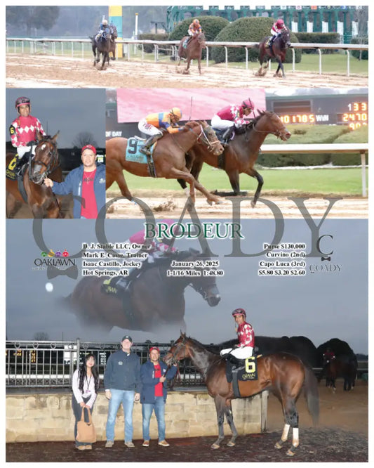 Brodeur - 01-26-25 R09 Op Oaklawn Park