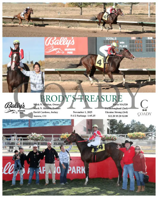 BRODY’S TREASURE - 11-01-25 - R05 - ARP Arapahoe Park