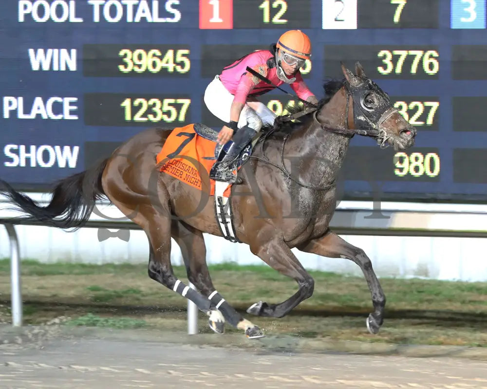 Bron And Brow - The 21St Running Of La Bred Premier Sprint Stakes 02-03-24 R10 Delta Downs Finish